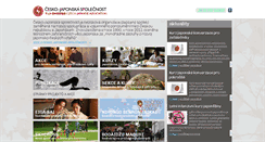 Desktop Screenshot of japan.cz